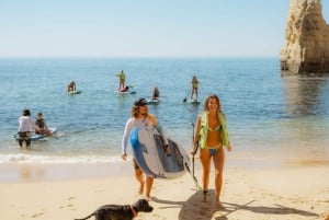 Benagil: Esperienza di paddle board nella grotta di Benagil e foto in 4k