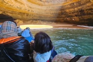 Benagil private boat tour of benagil caves