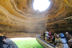 Benagil private boat tour of benagil caves