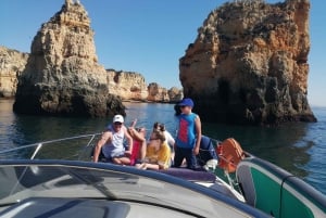 Benagil Zeegrotten privé jacht charter vanuit lagos