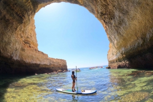 Benagil: Sunrise Paddleboard Tour Alone in the Benagil Cave