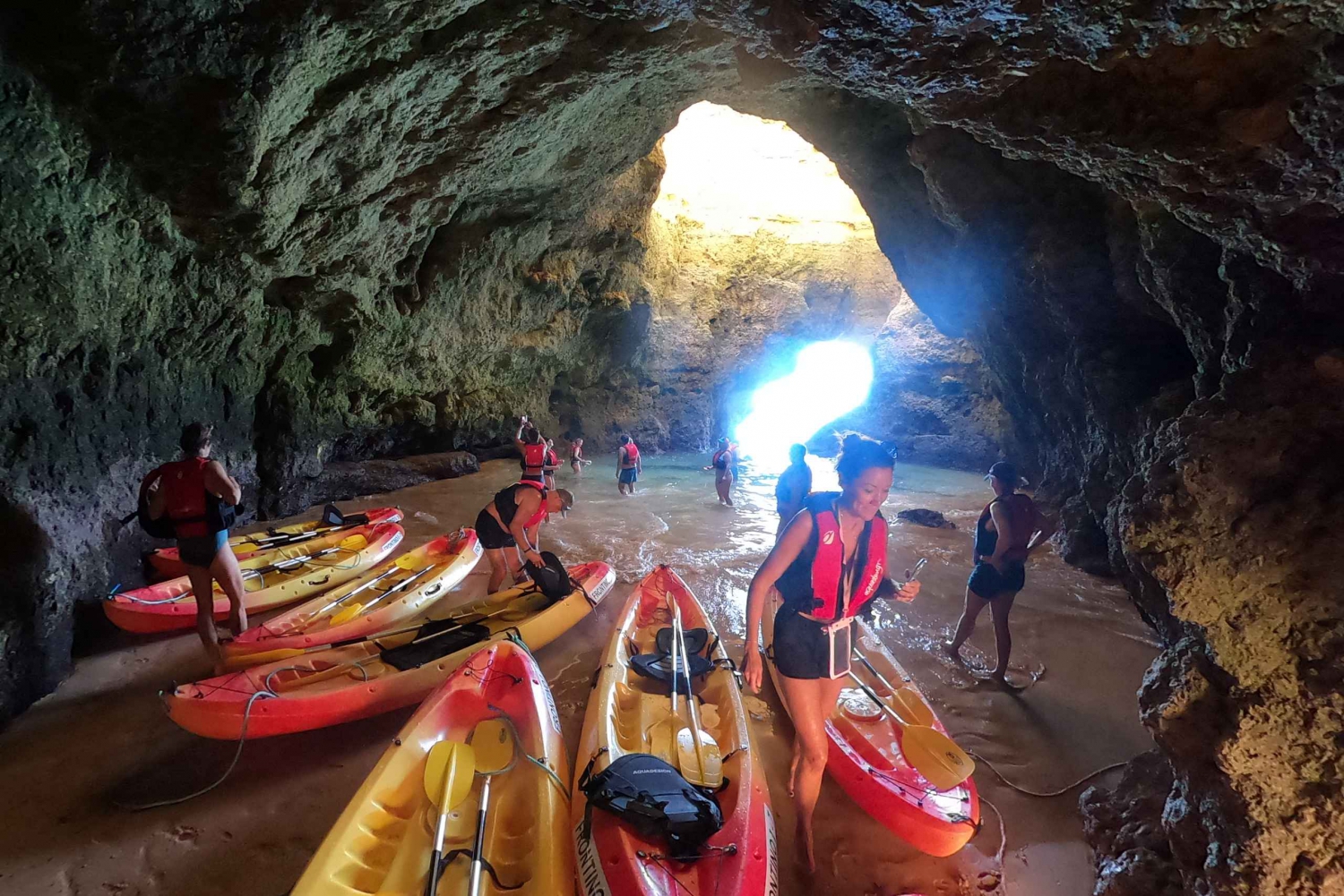 Boat & Kayak Tour - Explore Caves and Beaches of Alvor