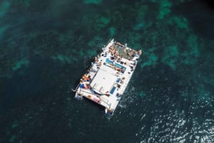 Crucero en catamarán: Cuevas y Costa hasta Benagil