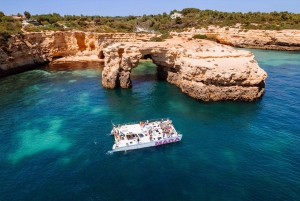 Croisière en catamaran : Grottes et côte à Benagil