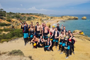 Albufeira: Guided Coasteering Tour with Cliff Jumping