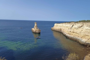 Cliff-top trail Nossa Senhora da Rocha – Marinha beach