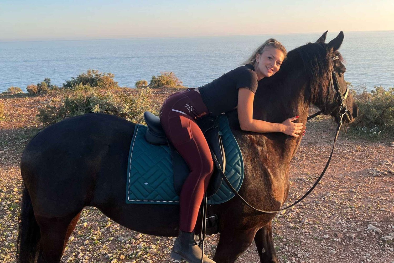 Cliffside Horseback Riding in the Algarve