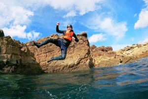 Coasteering com mergulho com snorkel: Algarve