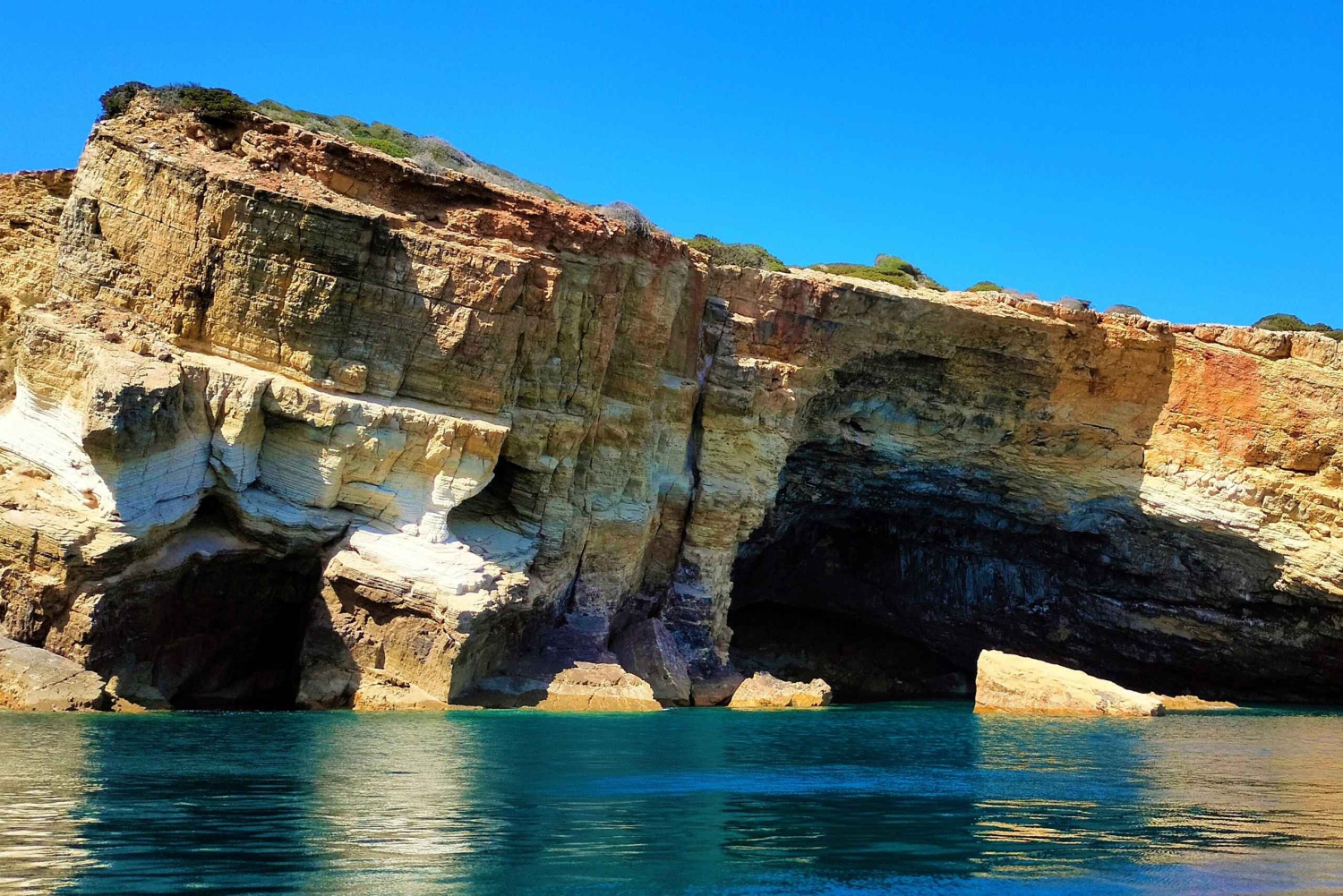 Delfinsafari og lokale grotter