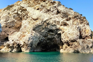 Delfinsafari og lokale grotter