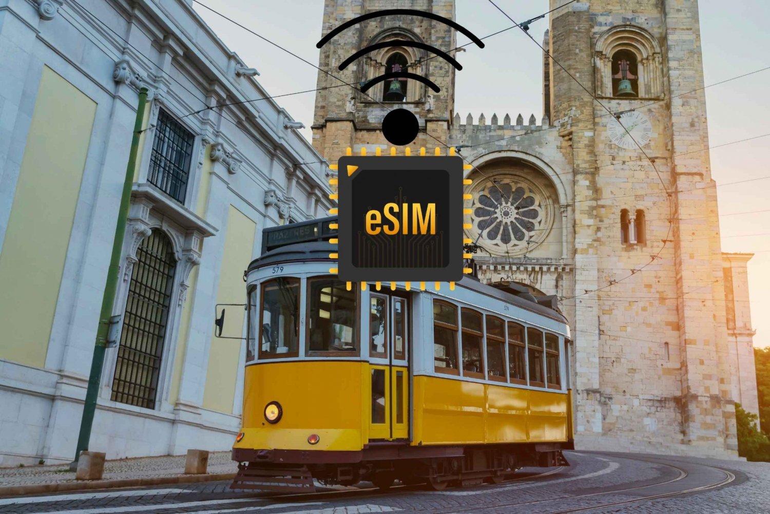 Porto :eSIM Internet Data Plan for Portugal højhastigheds 4G/5G