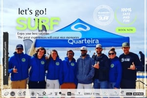 Aula de surf na praia da Falésia em grupo pequeno + duche quente