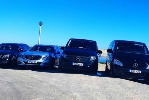 Flughafentransfer von Faro nach/von Lagos/Privattransfer max. 4 Passagiere