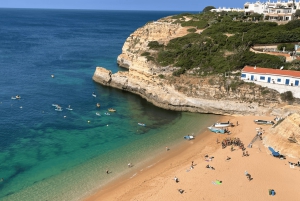Von Faro aus: Benagil, Algar Seco, Praia Marinha, 7-Täler-Tour