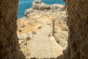 Von Faro aus: Benagil, Algar Seco, Praia Marinha, 7-Täler-Tour