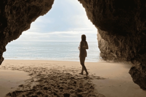 Von Faro aus: Benagil, Algar Seco, Praia Marinha, 7-Täler-Tour