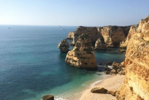 From Faro: Benagil, Marinha, 7 Valleys, and Algar Seco Tour