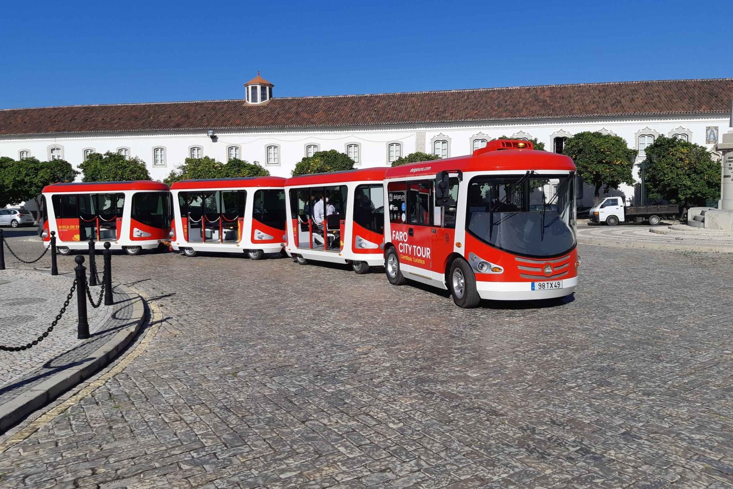 Faro: Byrundtur med turisttog