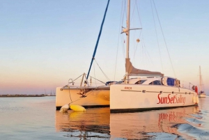 Faro: Come and discover Ria Formosa with us in our Catamaran