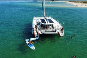 Faro: Come and discover Ria Formosa with us in our Catamaran