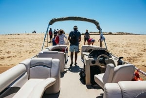 Faro: Båttur med katamaran på Deserta-øya og Farol-øya