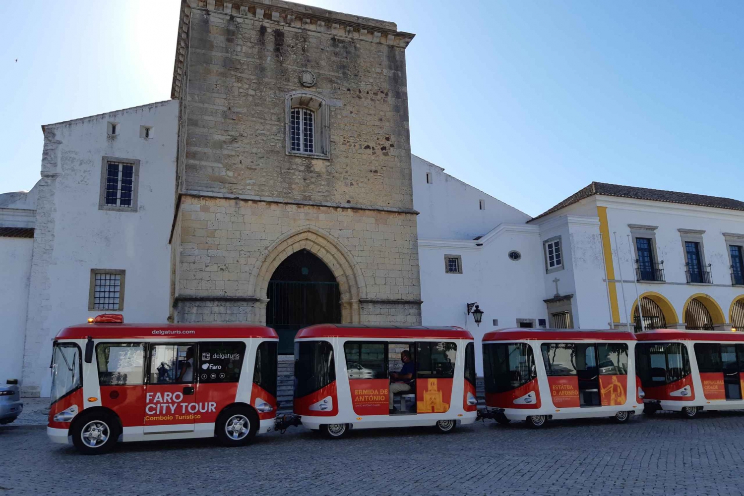 Faro: Hop On Hop Off City Tour by Tourist Train