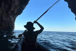 Da Faro: kayak nella grotta di Benagil, Algar Seco e Carvoeiro