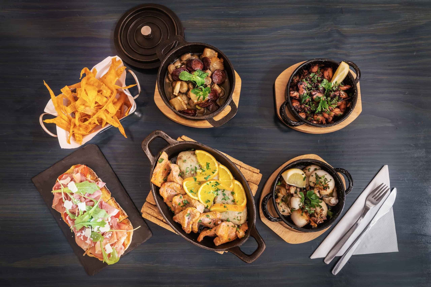 Faro: Guidet tur med portugisisk tapas