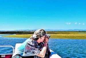 Faro: Catamaran privétour op de Faro Eilanden van Ria Formosa