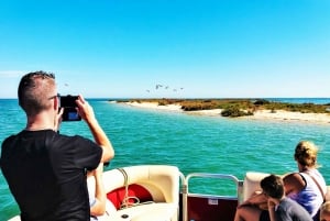 Faro: Catamaran privétour op de Faro Eilanden van Ria Formosa