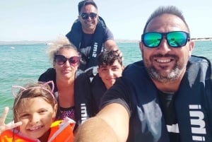 Faro: Pudim Real Boat Tours 6 timmar guidad tur med båt i Ria Formosa