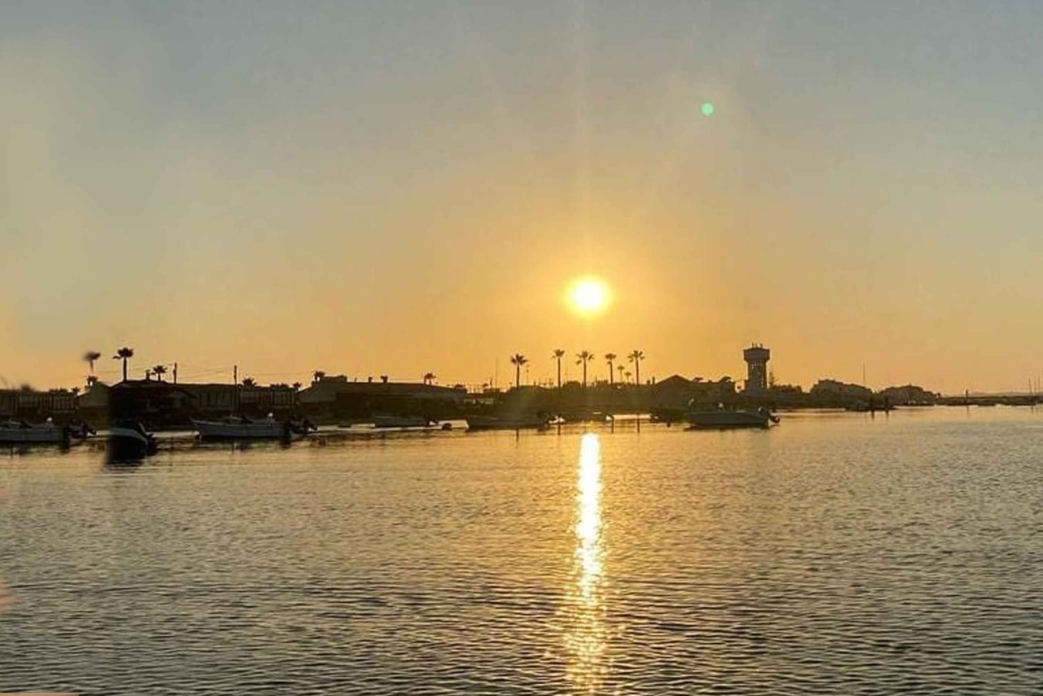 Faro, Ria Formosa: 2 uur durende boottocht bij zonsondergang