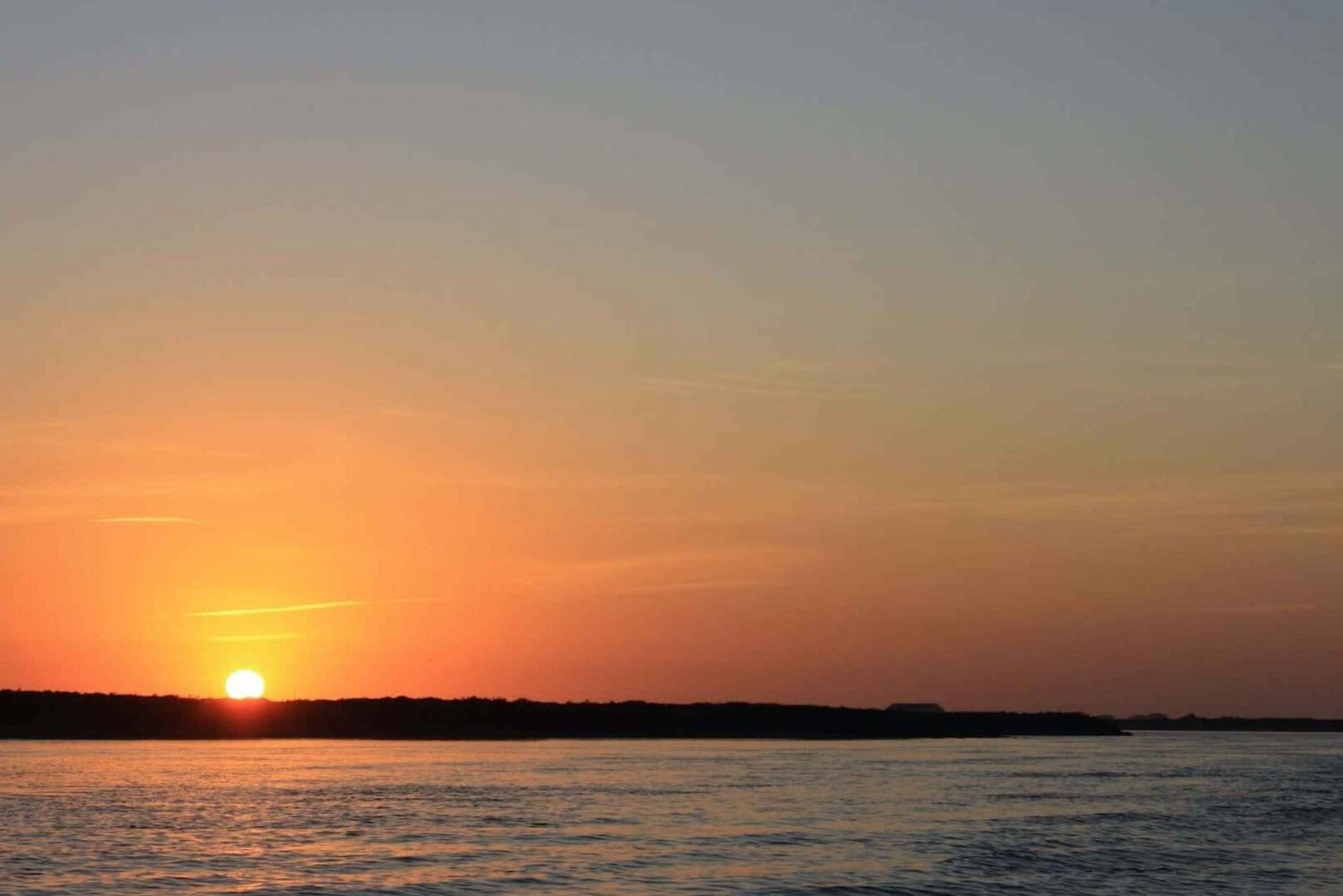 Faro: Guidet solnedgangstur i Ria Formosa med katamaran