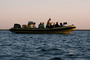 Faro: tour in barca al tramonto nella natura di Ria Formosa