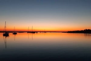 Faro: tour in barca al tramonto nella natura di Ria Formosa