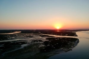 Faro: tour in barca al tramonto nella natura di Ria Formosa