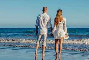 Faro: Ria Formosa Romantic Proposal Sunset Catamaran Tour