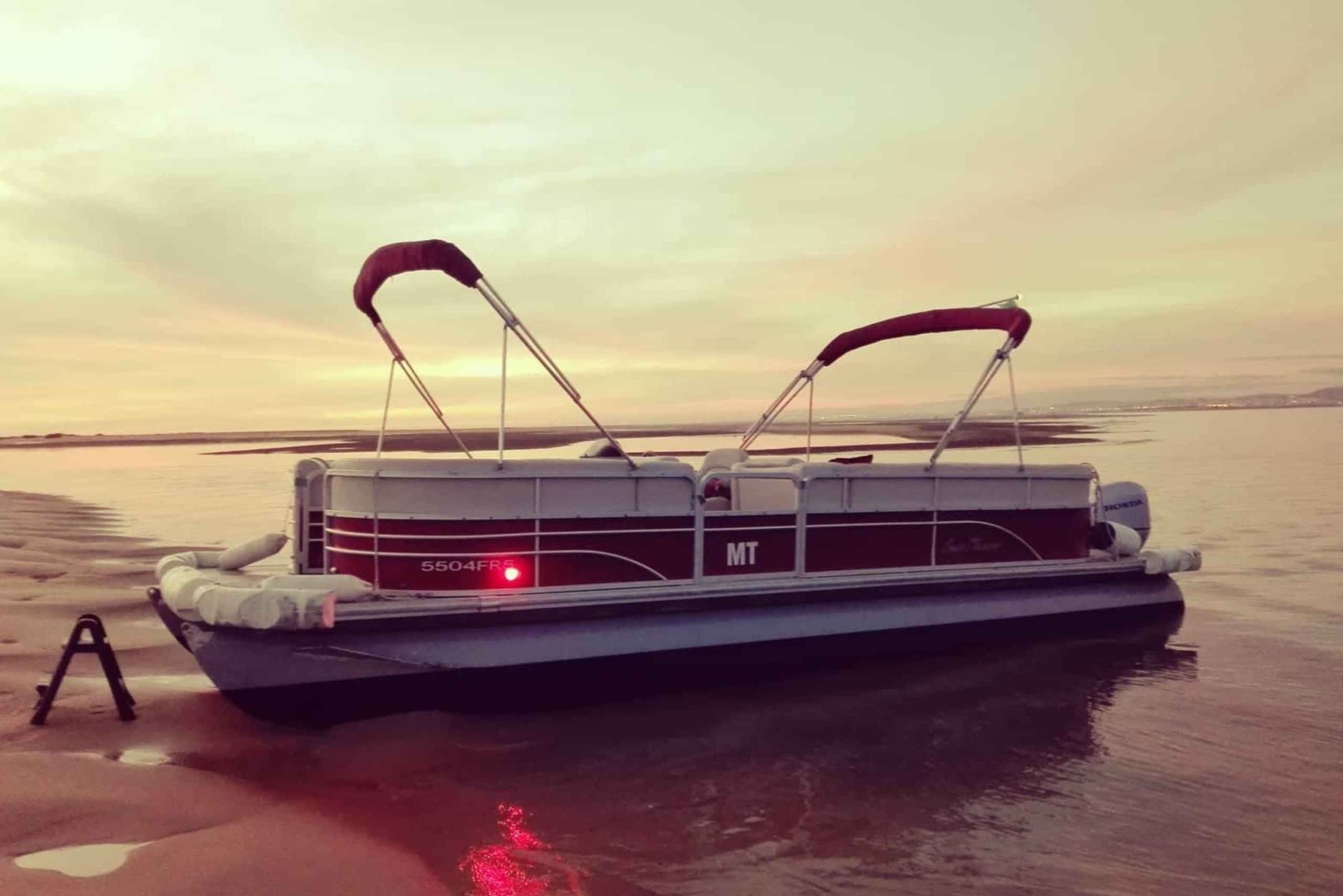 Faro: Excursión de 1 hora en barco por la Ría Formosa al atardecer