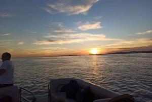 Faro: Sunset 1 hour Ria Formosa Boat Tour