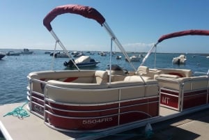 Faro: Excursión de 1 hora en barco por la Ría Formosa al atardecer