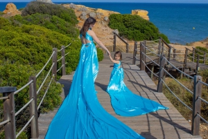 Flygande klänning Algarve - Familjeupplevelse