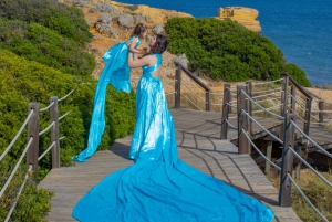 Flygande klänning Algarve - Familjeupplevelse