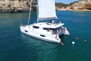 From Albufeira: Algarve Coast Cruise to Benagil with Wine