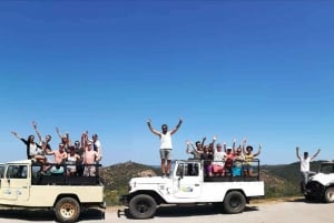 Fra Albufeira: Algarve Sunset Jeep Tour med smagsprøver