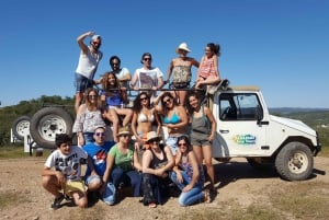 Fra Albufeira: Algarve Sunset Jeep Tour med smagsprøver