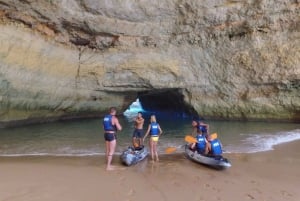 From Albufeira: Benagil Hidden Caves Tour by Kayak