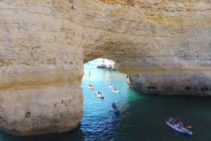 From Albufeira: Benagil Hidden Caves Tour by Kayak