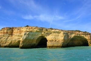 De Albufeira: Passeio de caiaque às grutas escondidas de Benagil
