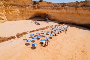 Albufeira: Catamaran Cruise with BBQ & Open Bar on the Beach