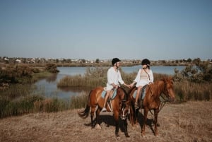 From Albufeira: Horse Riding Tour with Pickup